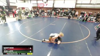 95 lbs Cons. Round 2 - Ross Lloyd, Wasatch Wrestling Club vs Wyatt Bosh, JWC