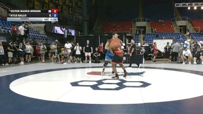 190 lbs Semis - Victor Marks-Jenkins, Maryland vs Kyle Gallo, Florida