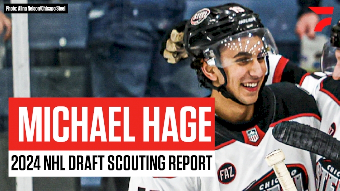 Michael Hage Scouting Report 2024 NHL Draft | Speed, Skill And ...