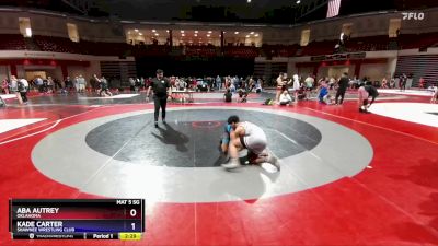 157 lbs 5th Place Match - Aba Autrey, Oklahoma vs Kade Carter, Shawnee Wrestling Club