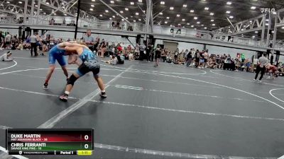 165 lbs Round 7 (8 Team) - Duke Martin, Mat Assassins Black vs Chris Ferranti, Savage King Pins