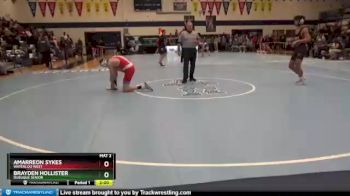 170 lbs Champ. Round 1 - Brayden Hollister, Dubuque Senior vs Amarreon Sykes, Waterloo West