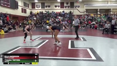 145 lbs Round 3 - Tyanna Teetzen, Denver vs Ella Anderson, Waterloo West