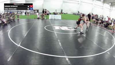 140 lbs Ariana Schacht, Wisconsin vs Kira Wicklund, Washington
