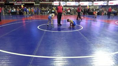 62 lbs Cons. Round 4 - Aiden Weeks, Shepherd Wrestling Club vs Sean Riffel, Magic City Wrestling Club