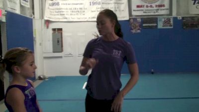 Correcting Body Position for the Front Handspring