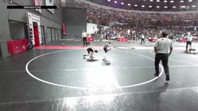 69 lbs Cons. Round 2 - Mario Grosch, Westby Wrestling Club vs Beau Baxter, Oregon Wrestling Club