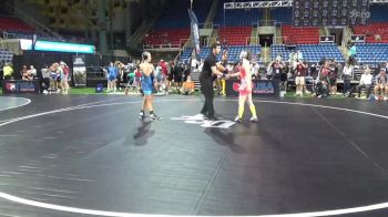 112 lbs Rnd Of 64 - Xoey Zollinger, Idaho vs Lauren Elsmore, Minnesota