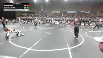 74 lbs Rr Rnd 2 - McCoy Beam, Elbert County Wranglers vs Jaxson Lovato, Ridge WC