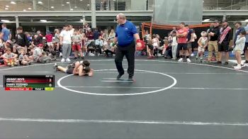 88 lbs Semis (4 Team) - Danny Fezenko, La Cosa Nostra NJ vs Johnny Boyd, Warhawk Armory