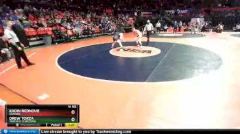 1 lbs Cons. Round 1 - Kadin Rednour, Kewanee vs Drew Torza, Yorkville (Christian)