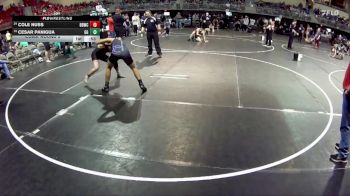 150 lbs Cons. Round 3 - Cole Nuss, Broken Bow Wrestling Club vs Cesar Panigua, GI Grapplers