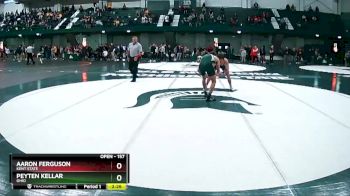 157 lbs Champ. Round 1 - Peyten Kellar, Ohio vs Aaron Ferguson, Kent State