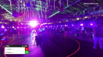 132 lbs 3rd Place - Logan Lopez, Grindhouse WC vs Daniel Vines, Kansas Good Guys