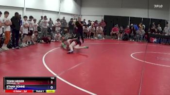 130 lbs Placement Matches (8 Team) - Tomm Heiser, Wisconsin vs Ethan Sonne, Illinois
