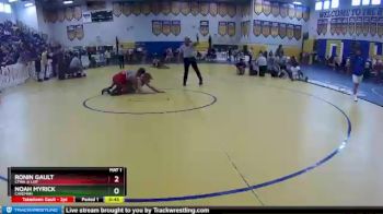 160 lbs Cons. Round 4 - Noah Myrick, Caveman vs Ronin Gault, CFWA @ LHP