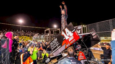 Corey Day Reacts After Winning $79,600 In Skagit NARC Dirt Cup