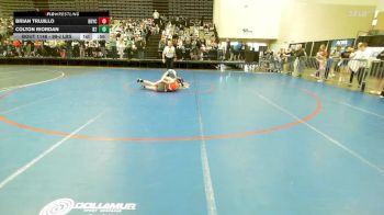99-J lbs Round Of 32 - Brian Trujillo, BBYC Bulldogs vs Colton Riordan, Barn Brothers