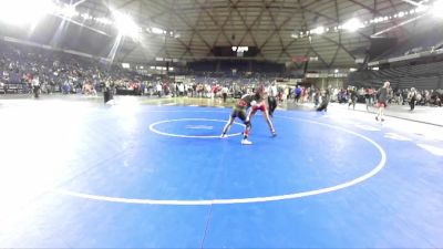 119 lbs Quarterfinal - Mili Samantha Flores, Othello Wrestling Club vs Ramona Reinitz, Team Aggression Wrestling Club