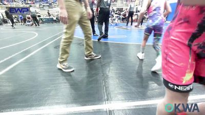 52 lbs Final - Creed Long, Marlow Outlaws vs James Evans, Bartlesville Wrestling Club