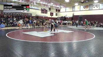 JV-9 lbs Quarterfinal - Lily Kolbet, Osage vs Kaylee Cantrell, Vinton-Shellsburg