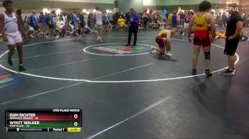 220 lbs Placement Matches (16 Team) - Dom Richter, Nebraska Broskis vs Wyatt Walker, MXW Black