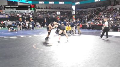 190 lbs Consi Of 16 #1 - Demetri Clark, Temecula Valley (SS) vs Ojas Shastri, Los Gatos (CC)