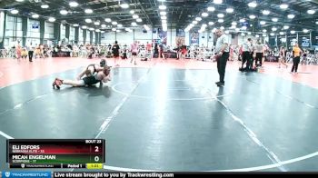 115 lbs Rd# 9- 2:15pm Saturday Final Pool - Micah Engelman, Scorpions vs Eli Edfors, Nebraska Elite