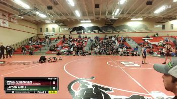 78 lbs Cons. Semi - Wade Ahrendsen, Cle Elum Mat Miners Wrestling Club vs Jayden Amell, Team Aggression Wrestling Club