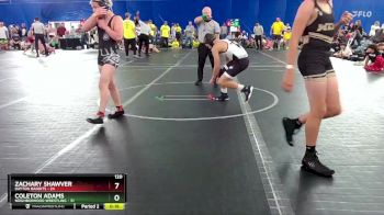 130 lbs Round 2 (8 Team) - Cash Tharp, Neighborhood Wrestling vs Nathan Metcalf, Dayton Bandits