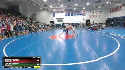 138 lbs Prelim - Jacob Foster, Spearfish vs Colby Gefroh, Wheatland