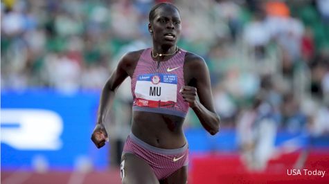 Athing Mu Falls During 800m Women's Final At The US Olympic Trials