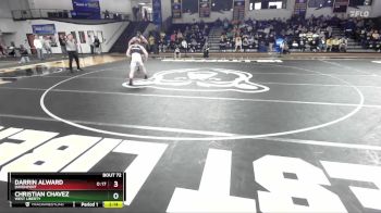 174 lbs Cons. Round 2 - Christian Chavez, West Liberty vs Darrin Alward, Davenport