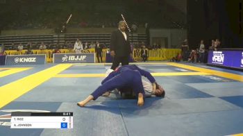 AARON JOHNSON vs TANNER RICE 2018 Pan Jiu-Jitsu IBJJF Championship