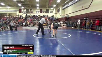 131B 1st Place Match - Grace Davis, Cascade vs Helen Orszula, Iowa City, West