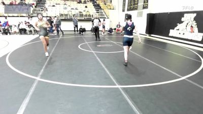 130 lbs Rr Rnd 2 - Monique Lopez, Cassville vs Bella Williams, Edmond North Girls HS