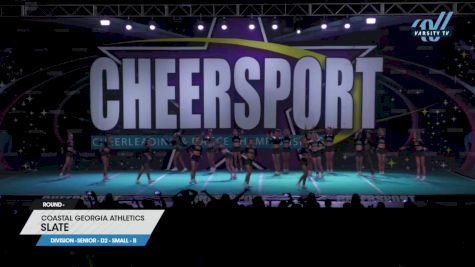 Coastal Georgia Athletics - Slate [2023 L4 Senior - D2 - Small - B] 2023 CHEERSPORT National All Star Cheerleading Championship
