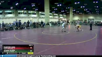 126 lbs Round 3 (10 Team) - Ethan Olson, Naperville Phoenix vs Clinton Legg, Alpha Wrestling