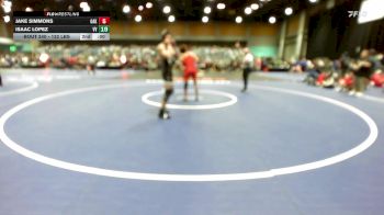 150 lbs Round Of 64 - Wesley Hayden, Los Gatos vs Keaton Blowers, Layton