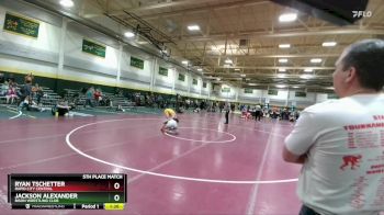 132 lbs 5th Place Match - Ryan Tschetter, Rapid City Central vs Jackson Alexander, Bison Wrestling Club