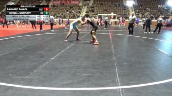 184 lbs Quarterfinal - Raymond Favaza, Louisiana Tech University vs Kendall Norfleet, Life University