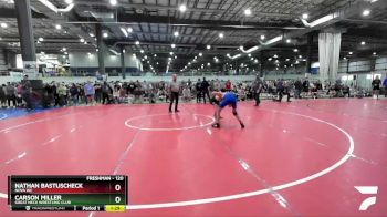 120 lbs Champ. Round 1 - Carson Miller, Great Neck Wrestling Club vs Nathan Bastuscheck, NOVA WC