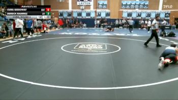 138 lbs Cons. Round 4 - Dereck Ramirez, Layton vs Curg Siddoway, Uintah