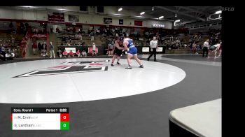 285 lbs Cons. Round 1 - Matthias Ervin, Central Missouri vs Graysen Lantham, Lander