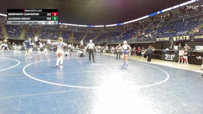 118 lbs Quarterfinal - Genevieve Carpenter, Exeter Twp. vs Alysiana Ierley, York Suburban