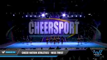 Cheer Nation Athletics - Miss Twi5t [2021 L5 Senior - D2 Day 1] 2021 CHEERSPORT National Cheerleading Championship