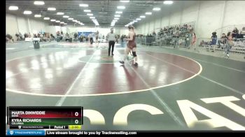 165 lbs Quarterfinal - Marta Dinwiddie, Boise vs Kyra Richards, Columbia
