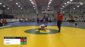 90 lbs Prelims - Griffin Felder, Young Guns Red vs Dylan Gappa, MatHawks