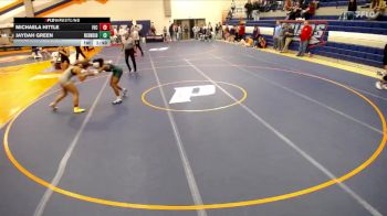 125 lbs Cons. Round 4 - Jaydah Green, Peoria (Richwoods) vs Michaela Hittle, Chillicothe (Illinois Valley Central)