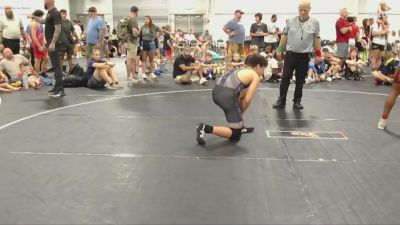 155 lbs Round 5 (6 Team) - Kingston Campbell, Backyard Brawlers vs Caleb Casillas, Carolina Reapers